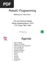 Robotc Programming: Making Your Robot Move