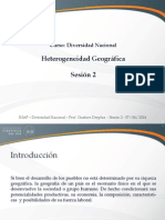 Sesión 03 - Heterogeneidad Geográfica