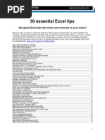 Download Essential Excel Tips by jiguparmar1516 SN24719243 doc pdf