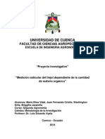 Proyecto de Investigacion... Metodologia