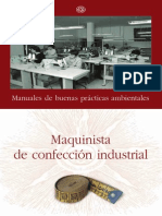 Maquinista Confeccion Industrial
