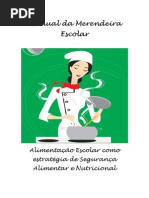 Manual Da Merendeira Escolar - Matões 2014