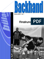 Backhand 2006/2007 Nr. 1