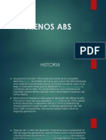 Historia y evolución del ABS