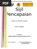 Takwim Perancangan Tahunan Persatuan Bahasa Arab Sk Belanja Pdf
