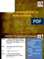Yr Intro Shakespeare Lesson 2