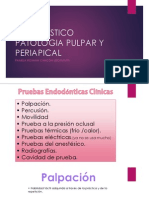 Diagnostico Patologia Pulpar y Periapical