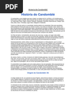 Historia Do Candomblé