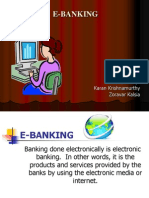 E-Banking Presentation by Aman Gupta et al