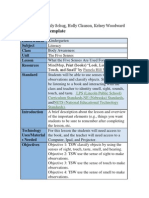 It Project Lesson Plan