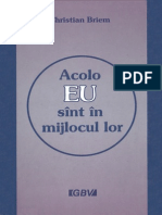 Acolo Eu Sunt in Mijlocul Lor