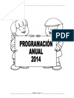 Programación Anual Inicial 5 Años 2014