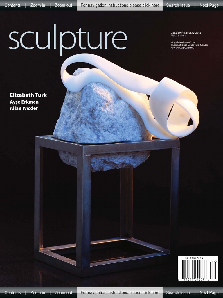 Sculpture magazine JanFeb 2012 Library And Museum Sculpture Free