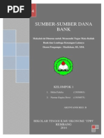 Download Makalah Sumber Dana Bank by chantalupi SN247217012 doc pdf
