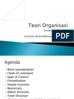 Teori Struktur Organisasi PDF