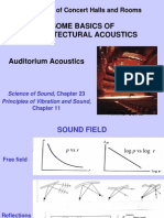 1 Auditorium Acoustics