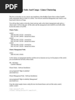 Nagios and Cluster On CentOS