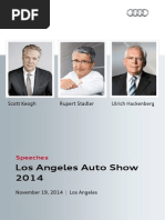 Download Speeches Los Angeles Auto Show November 19 2014 by AUDI AG SN247225288 doc pdf
