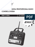 R/C System ETB41 2,4GHz ART-TECH (English)