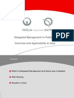 Delegated Management in Public Transport