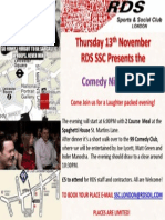 Come Join Us For A Laughter Packed Evening!: Spaghetti House St. Martins Lane