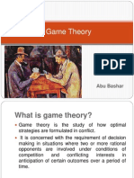 Game Theory: Abu Bashar