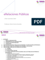 Estrategia y Herramientas de Relaciones Públicas en Internet