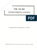 Army - fm34 60 - Counterintelligence