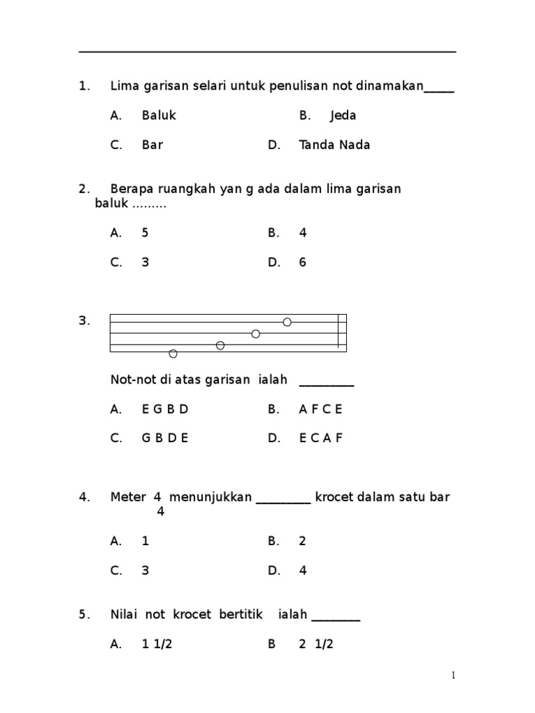 Soalan Matematik Tahun 5 Pdf - Malacca b