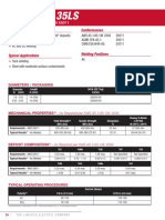 Fleetweld 35LS: Conformances Key Features