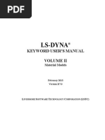 Ls-dyna Manual Vol II r7.0