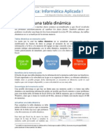 Actualización de Las Tablas Dinámicas