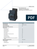 Product Data Sheet 3RV2011-1FA10
