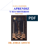 01 - El Aprendiz y Sus Misterios - Dr. Jorge Adoum PDF