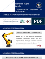 Módulo III. Automatización Con Robots Industriales PDF