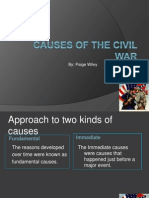 Causes of The Civil War