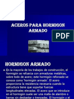 Aceros para Hormigon Armado