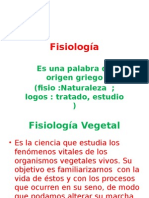 Fisiología Vegetal