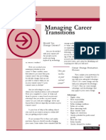 Assess Managing Career Transitions