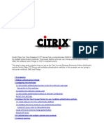 Setup Citrix Access Gateway Enterprise Edition (Netscaler) For Use of Multiple Authentication Methods