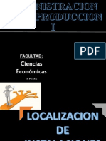 Localizacion de Las Industrias