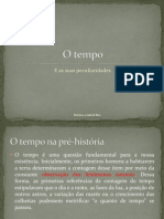 Aula 1 - O Tempo e as Suas Particularidades