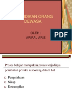 Pembelajaran Dewasa