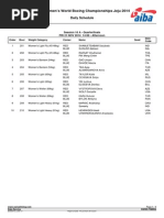 Download AIBA Womens World Boxing Championships Friday Schedule by Martin Hines SN247262487 doc pdf