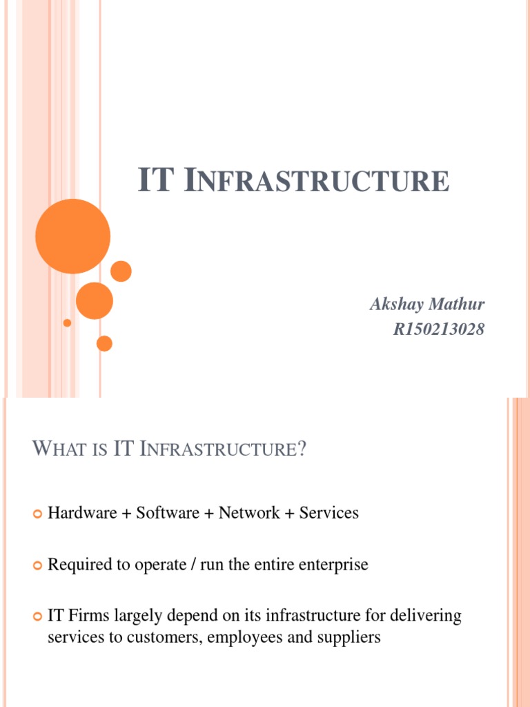 What Is It Infrastructure Pdf – It Infrastructure Examples – YJKSVZ