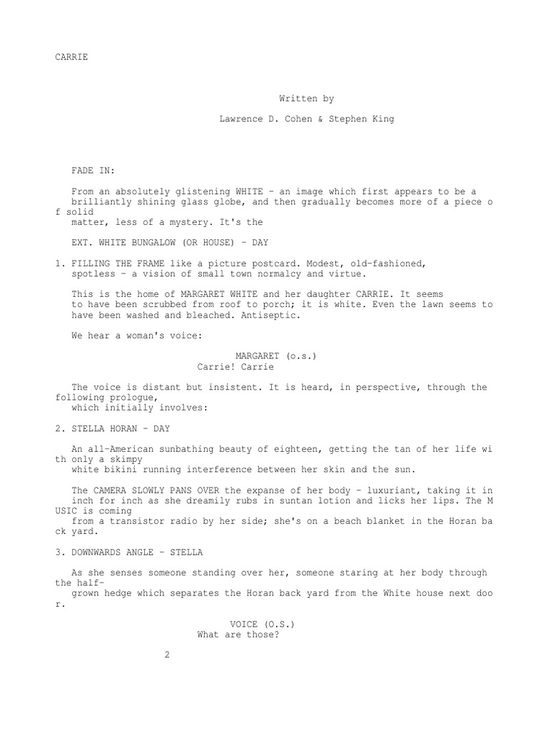 Carrie | PDF