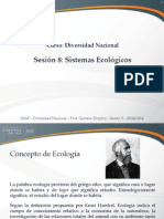 Sesión 09 Sistemas de Clasificación Ecológica
