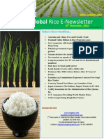 19th November, 2014 Daily Global Rice E-Newsletter by Riceplus Magazine