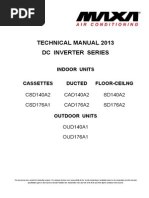 Technical Manual 2013 Dc Inverter Series - Maxa