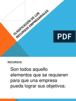 Recursos de una empresa: humanos, financieros, materiales y tecnológicos